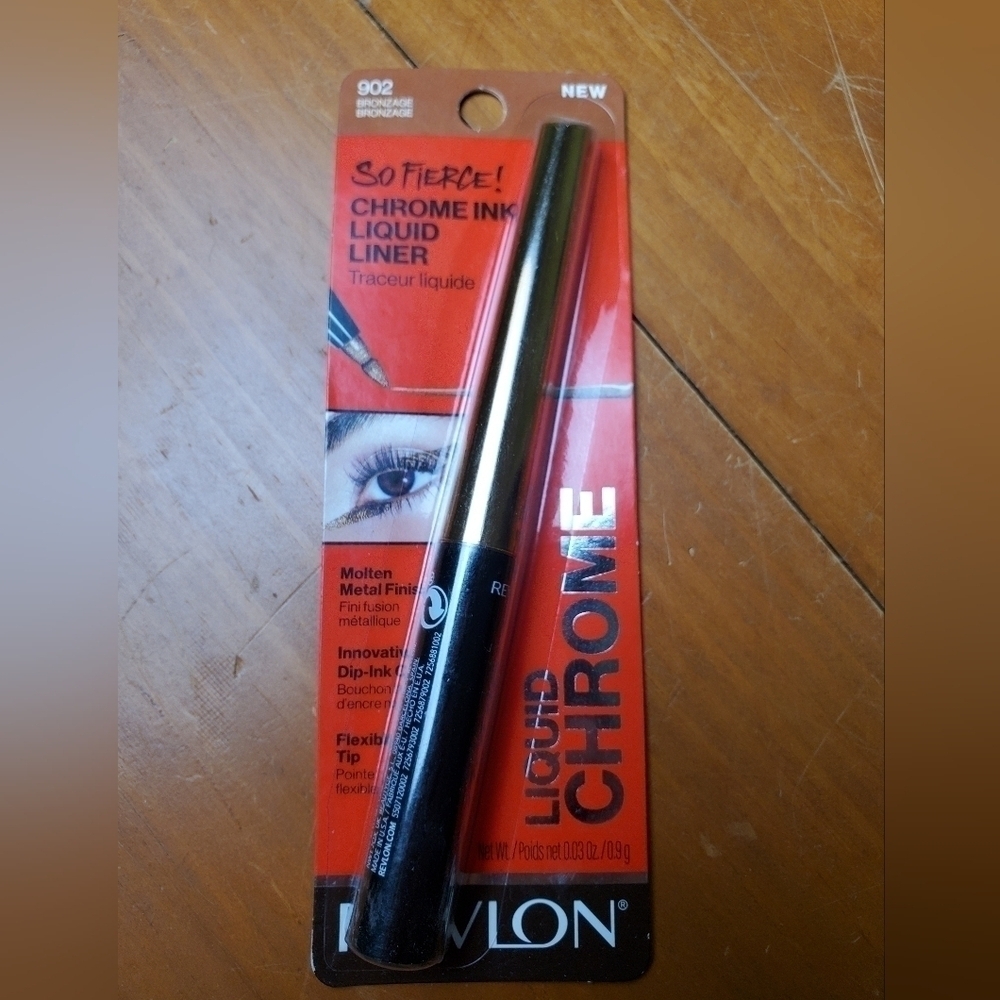 Revlon So Fierce! Chrome Ink Liquid Liner 902 Bronzeage, NIP